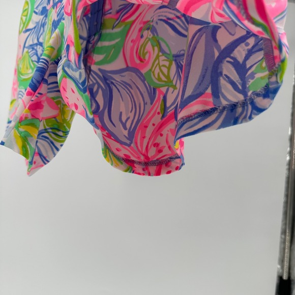 Lilly Pulitzer Ariana Multi Pink 5" Shorts Women's 2 XS Havana Cocktail Summer - Picture 3 of 6